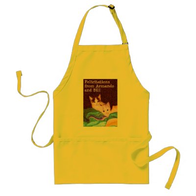 Armando and Bill Apron by Cat_Lover_Boutique