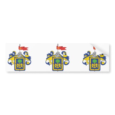 Armas de Guadalajara , Mexico Bumper Sticker by bestflag