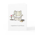 Armchair and Slippers Retirement Card