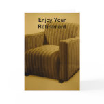 Armchair Enjoy Your Retirement Card