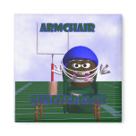 Armchair Quarterback Magnet