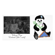 Armed Forces Day Panda Photo Template Card
