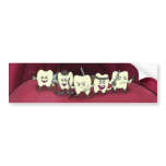 Armed to the teeth bumper stickers