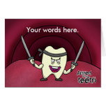 Armed to the teeth cards