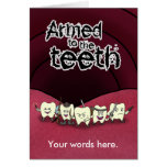 Armed to the teeth