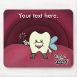 Armed to the teeth mousepad