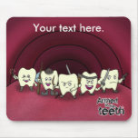 Armed to the teeth mousepads