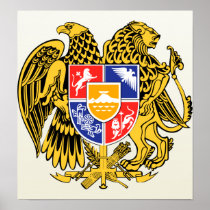 Armenia Coat of Arms detail Poster