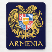 Armenia Coat of Arms Mouse Pad