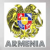 Armenia Coat of Arms Posters