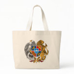 Armenia Coat of Arms Tote Bag