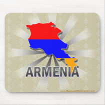 Armenia Flag Map 2.0 Mouse Mat