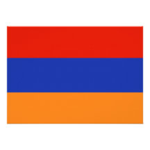 Armenia old Flag Personalized Invite