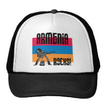 Armenia Rocks Mesh Hats