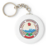 Armenia SSR Coat Of Arms Keychain