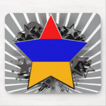 Armenia Star Mouse Pads