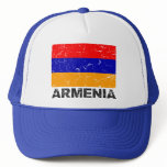 Armenia Vintage Flag Mesh Hat