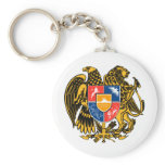 Armenian Coat of Arms Keychain