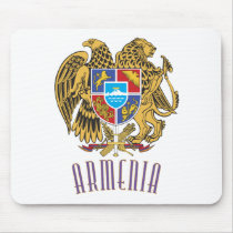 Armenian Coat of Arms Mouse Pad