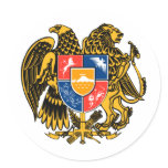 Armenian Coat of Arms stickers