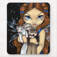 "Armful of Ferrets" Mousepad