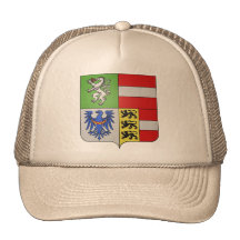 Armoiries Habsbourg Styrie, Hungary Mesh Hats