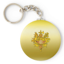 Armoiries République Coat of Arms Key Chain