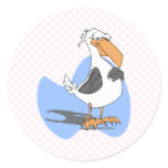Armondo Albatross Round Sticker