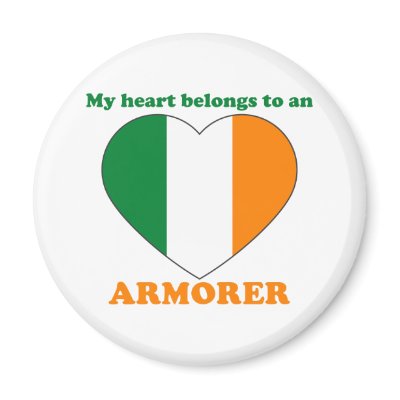 Armorer Refrigerator Magnet by ValentinesDayTshirts