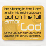 Armour of God Christian sexual purity mousepad