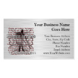 Armour of God Soldier Business Card Templates