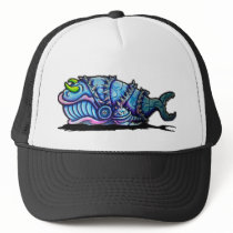 Armoured Whale Cap Mesh Hat