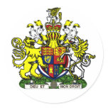 Arms of the Dominion of British West Florida Sticker