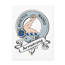 Armstrong Clan Badge Postcard