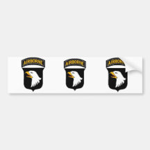Army 101st Airborne Bumper Sticker