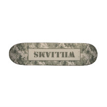 ARMY ACU Camoflauge Digital Camo Mini Skateboard