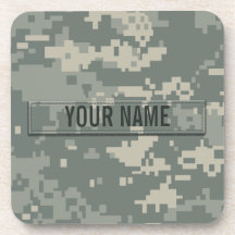 Army ACU Camouflage (Customisable) Coaster
