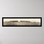 Army Aeroplanes Houston, TX Army Photo 1916 Poster