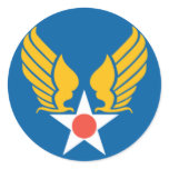 Army Air Corps Shield stickers