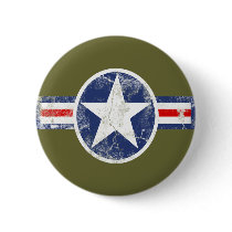 Army Air Corps Vintage Pinback Buttons