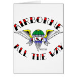 Army Airborne Old Skool Tattoo cards