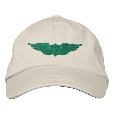 Army Airman Embroidered Hat by pitneybowes