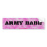 Army Babe-Pink Camouflage Bumper Sticker