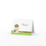 Army Baby Military Folded Thank you notes Greeting Cards