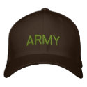 ARMY BASEBALL CAP - SUBDUED COLORS embroidered hats