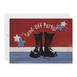 Army Boots Send-Off Party invitations