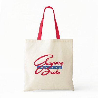 Army Bride Bags by weddingsareus