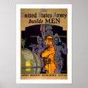 Army Builds MEN posters