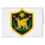 Army Element Multi-National Forces Iraq Insignia Greeting Cards