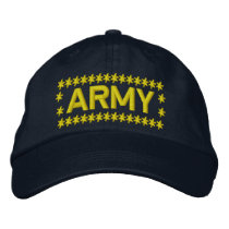 Army Embroidered Hats